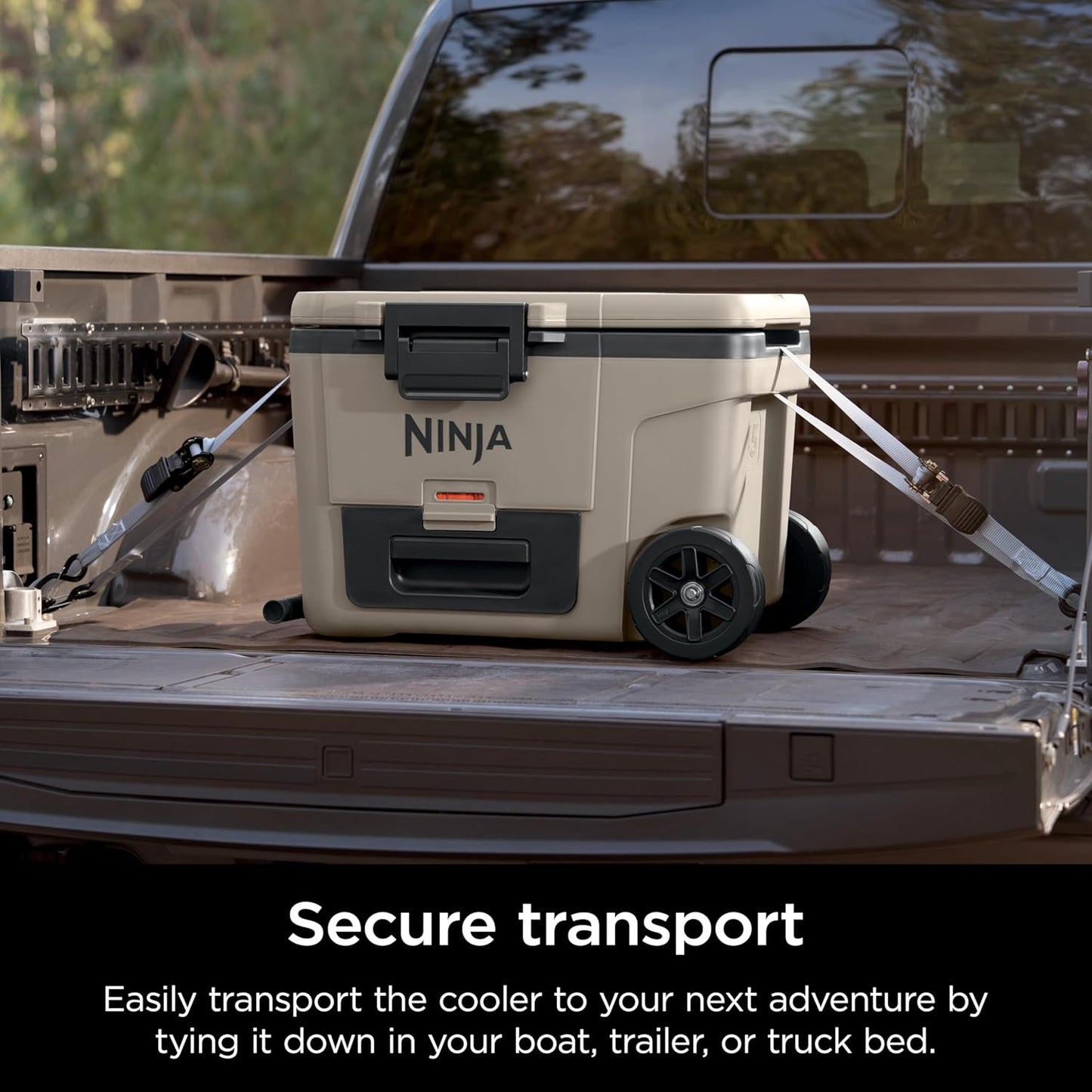 65QT Rolling Cooler with Dry Storage – Keeps Ice Cold for Days | Beach, Camping, Tailgates & More